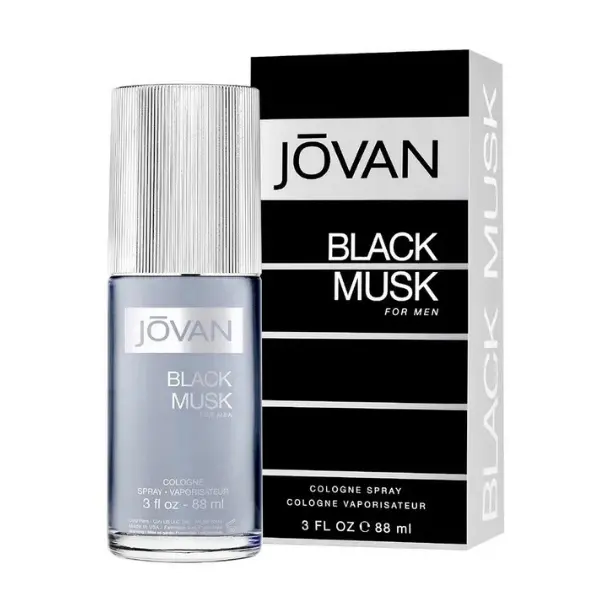 Jovan - Black Musk Men's Musk Cologne Spray MN COLLECTION